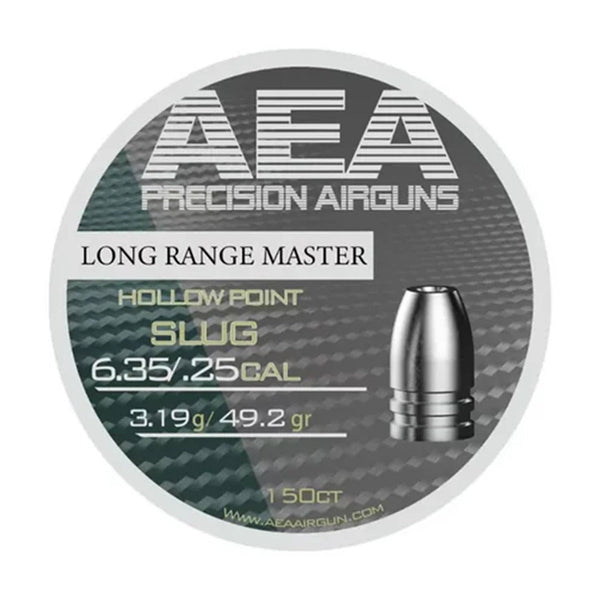 AEA Long Range Master Hollow Point Slugs .25 Cal / 6.35mm 49.2gr - 150ct
