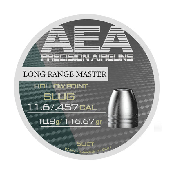AEA Long Range Master Hollow Point Slugs .45 Cal / 116.67gr - 60ct