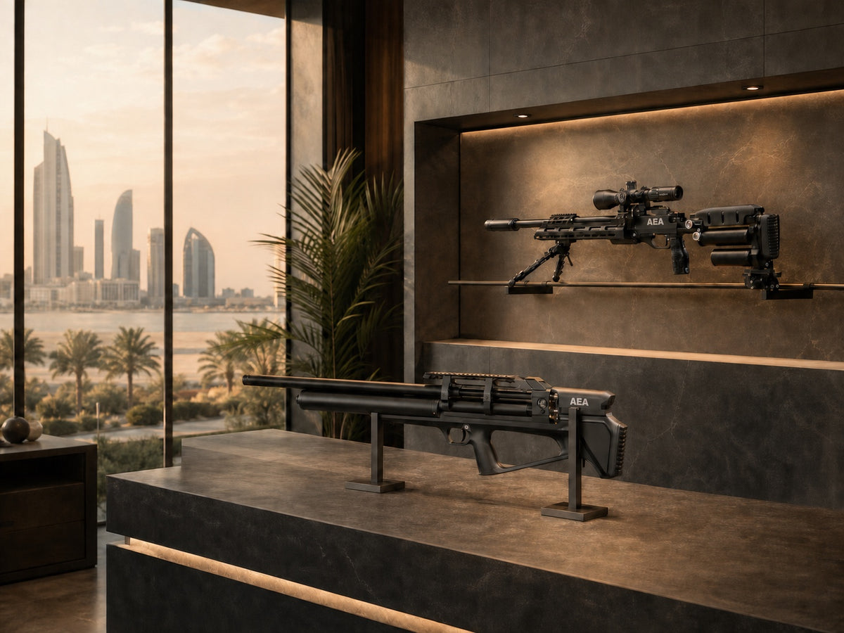 AEA Middle East regional showroom with accurate AEA brand markings