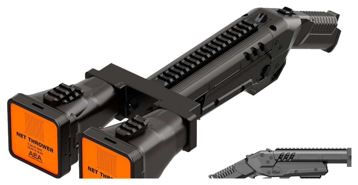 AEA Net Thrower double shot side-by-side shotgun style